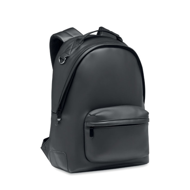 Zaino porta pc personalizzato con logo - BAI BACKPACK - Zaino in PU morbido, laptop 15"