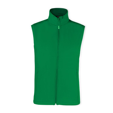 Gilet senza maniche personalizzabile soft shell elastan impermeabile traspirante