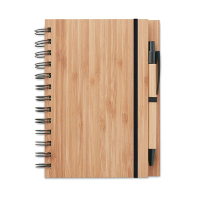 BAMBLOC - Notebook in bamboo con penna