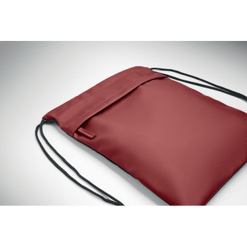 Zaini con lacci personalizzati con logo - BANGKOK BAG - Sacca in 600D RPET