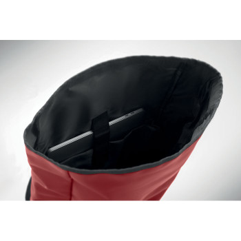 Borsa porta PC personalizzata con logo - BANGKOK ROLL - Zaino Rolltop per laptop 600D