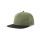 Cappello personalizzabile Atlantis in poliestere riciclato con visiera piatta