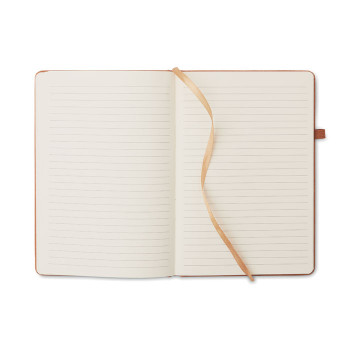Block notes ecologici personalizzati con logo - BAOBAB - Notebook A5 in PU riciclato