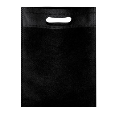 Borsa personalizzabile non-woven manici termosaldati forma quadrata