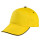 Cappellino 5 pannelli personalizzabile in cotone twill resistente e confortevole