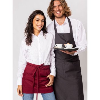 Basic Half Apron With Pocket