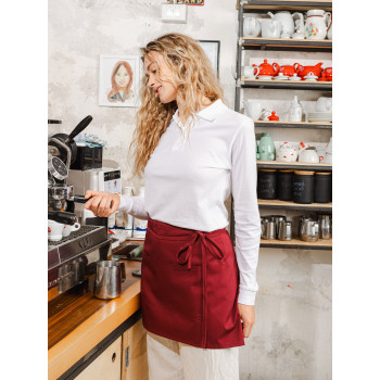 Basic Half Apron With Pocket