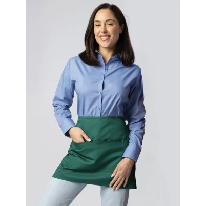 Basic Half Apron With Pocket