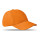 Cappellino personalizzabile con chiusura strap e 6 occhielli cuciti