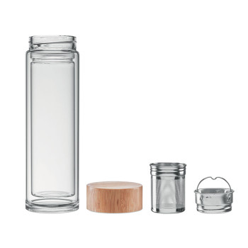 BATUMI GLASS - Borraccia in vetro 420ml