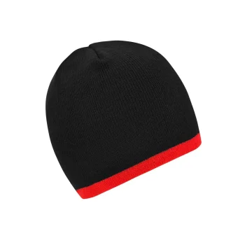Beanie with Contrasting Border