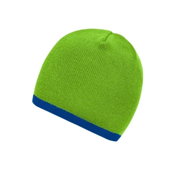 Beanie with Contrasting Border