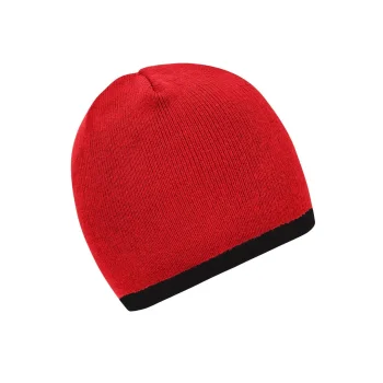 Beanie with Contrasting Border