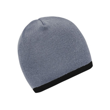 Berretti personalizzati con logo - Beanie with Contrasting Border