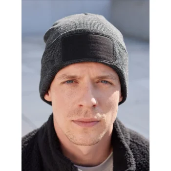 Cappelli personalizzati con logo - Beanie with Patch - Thinsulate