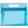 Pochette personalizzata Impression in PVC satinato con chiusura lampo