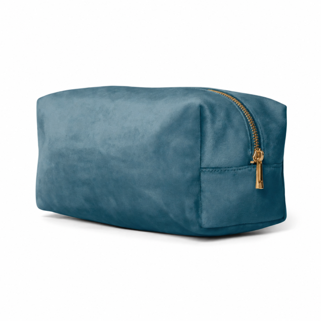 beauty case personalizzati​ - Beauty Case personalizzabile Bag Base in velluto 100% poliestere riciclato