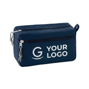 beauty case personalizzati​ - Beauty Case personalizzabile in poliestere 600D con retro in PPE impermeabile