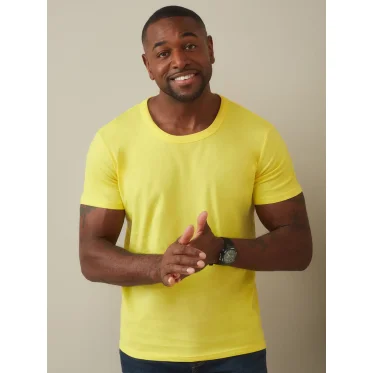 T-shirt personalizzabile Stedman in 100% cotone ring-spun