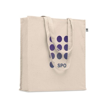 Shopper in cotone personalizzata con logo - BENTE - Shopper in cotone biologico