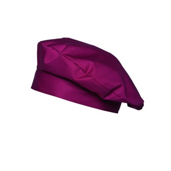 Abbigliamento ristorazione personalizzato con logo - Beret Hat Luka 100%C