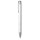 Penna personalizzata automatica alluminio 13,5 cm con refill nero