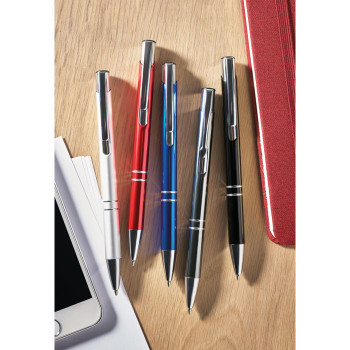 Penna in metallo personalizzata con logo - BERN - Penna a sfera in alluminio
