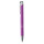Penna automatica personalizzabile alluminio 13,5 cm resistente colore blu