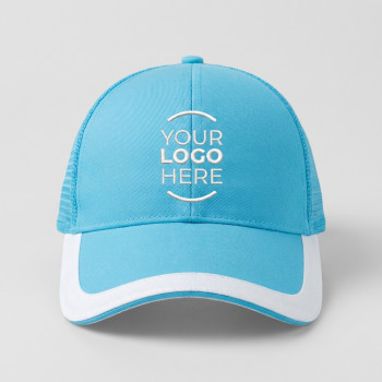 Berrettino bambino personalizzabile con rete traspirante e chiusura velcro taglia 54