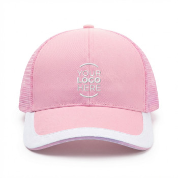 Berrettino bambino personalizzabile con rete traspirante e chiusura velcro taglia 54