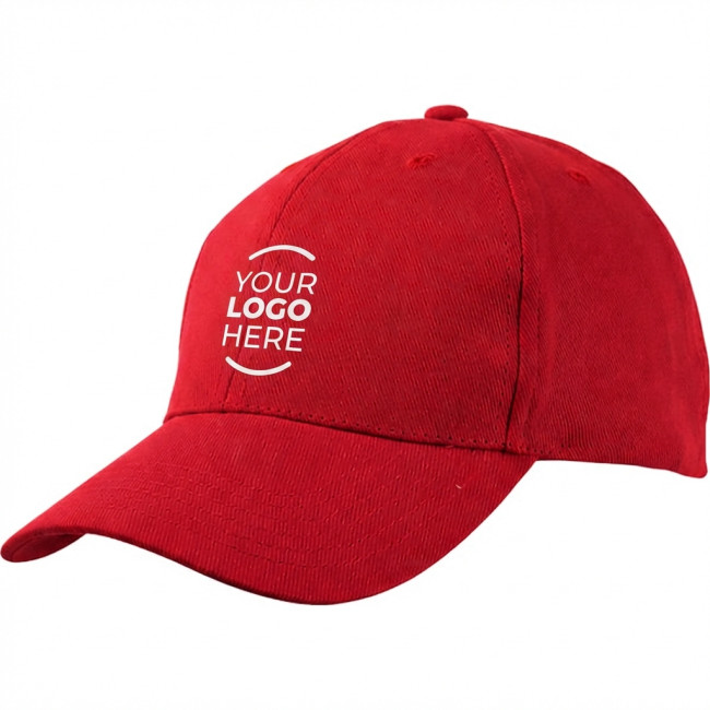 Cappellino baseball personalizzato con logo - Berrettino personalizzabile con visiera preformata e chiusura velcro