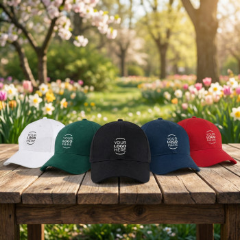 Cappellino baseball personalizzato con logo - Berrettino personalizzabile con visiera preformata e chiusura velcro