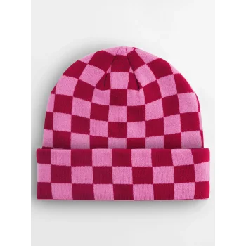 Berretto a scacchiera