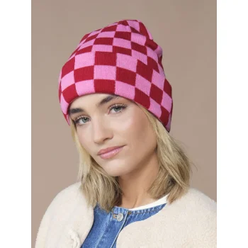 Berretto a scacchiera