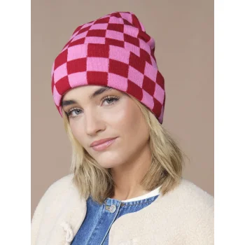 Berretto a scacchiera