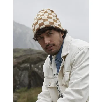 Berretto a scacchiera