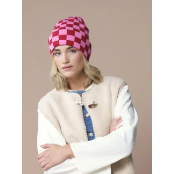 Berretto a scacchiera