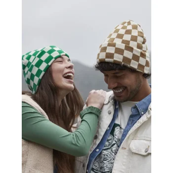 Berretto a scacchiera