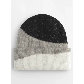 Berretto con onde morbide