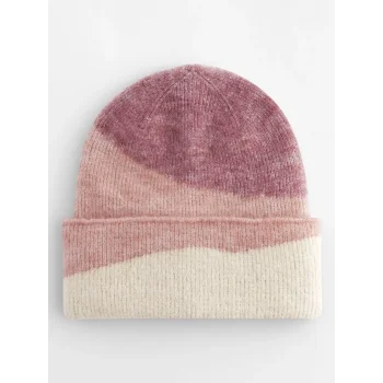 Berretto con onde morbide