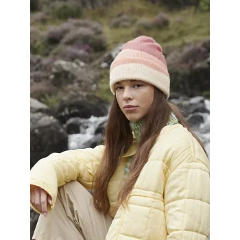 Berretto con onde morbide