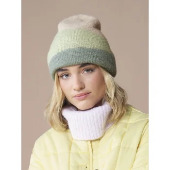 Berretto con onde morbide