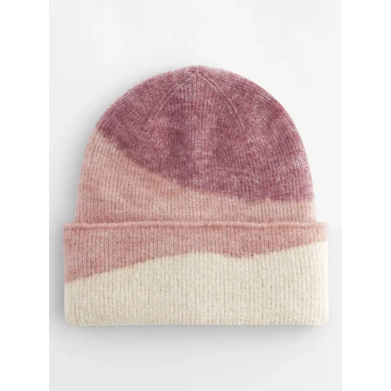 Berretto con onde morbide