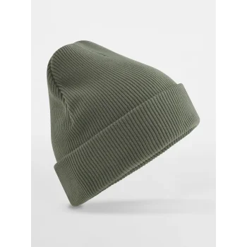 Berretto con risvolto in cotone organico