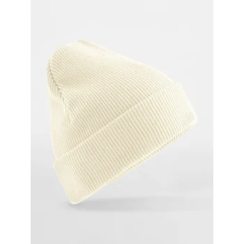 Berretto con risvolto in cotone organico