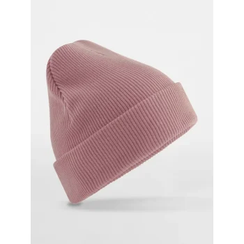 Berretto con risvolto in cotone organico