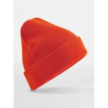 Berretto con risvolto in cotone organico