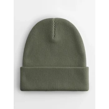 Berretto con risvolto in cotone organico