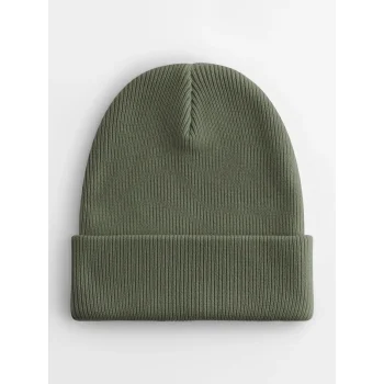 Berretto con risvolto in cotone organico