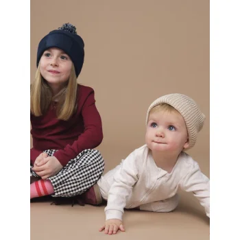 Berretto con toppa Snowstar per bambini